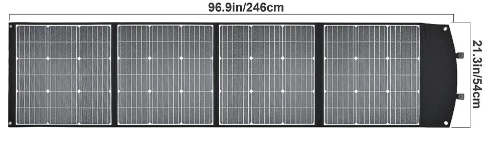 panneau solaire portable mobile Pieu de charge de multiples Voiture solaire Inupt de charge secteur DC sortie Éclairage AC PORT USB de type Outdoor Camping Banque d'alimentation de stockage d'urgence