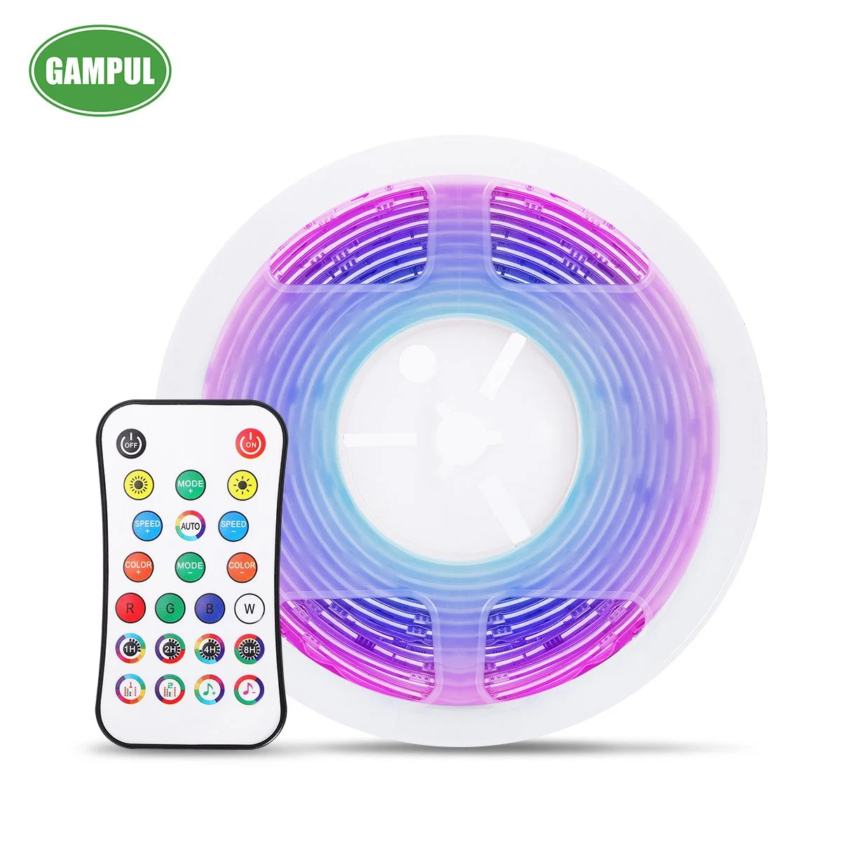 Original Factory Directly Sell Flexible Smart Music Chasing RGB Tape Lighting for Christmas Decorations