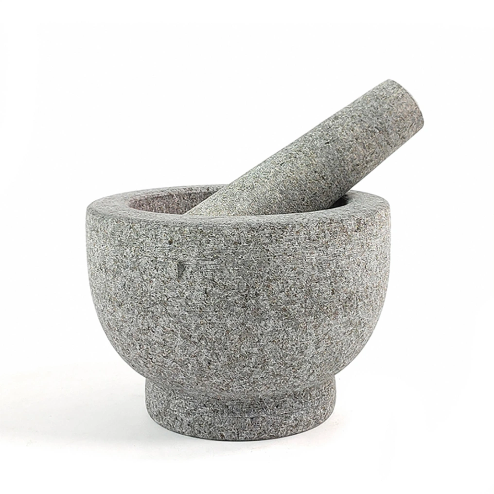 Black Granite Stone Mortar and Pestle Manufacturers for Spice