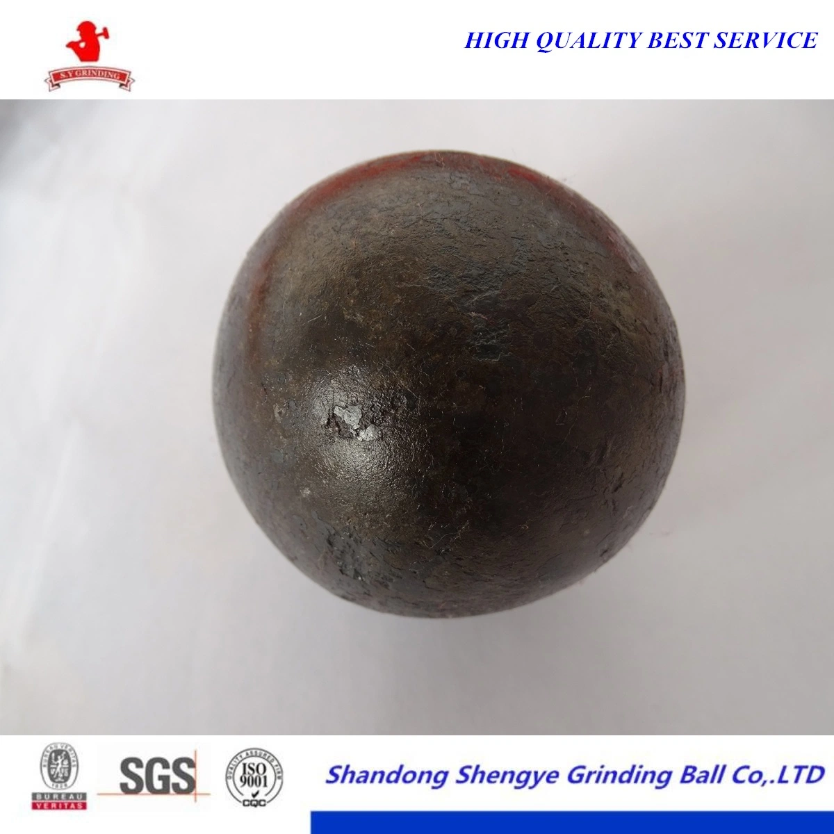 Dia. 1"-6" Forged Grinding Media Steel Ball for Metal Mines