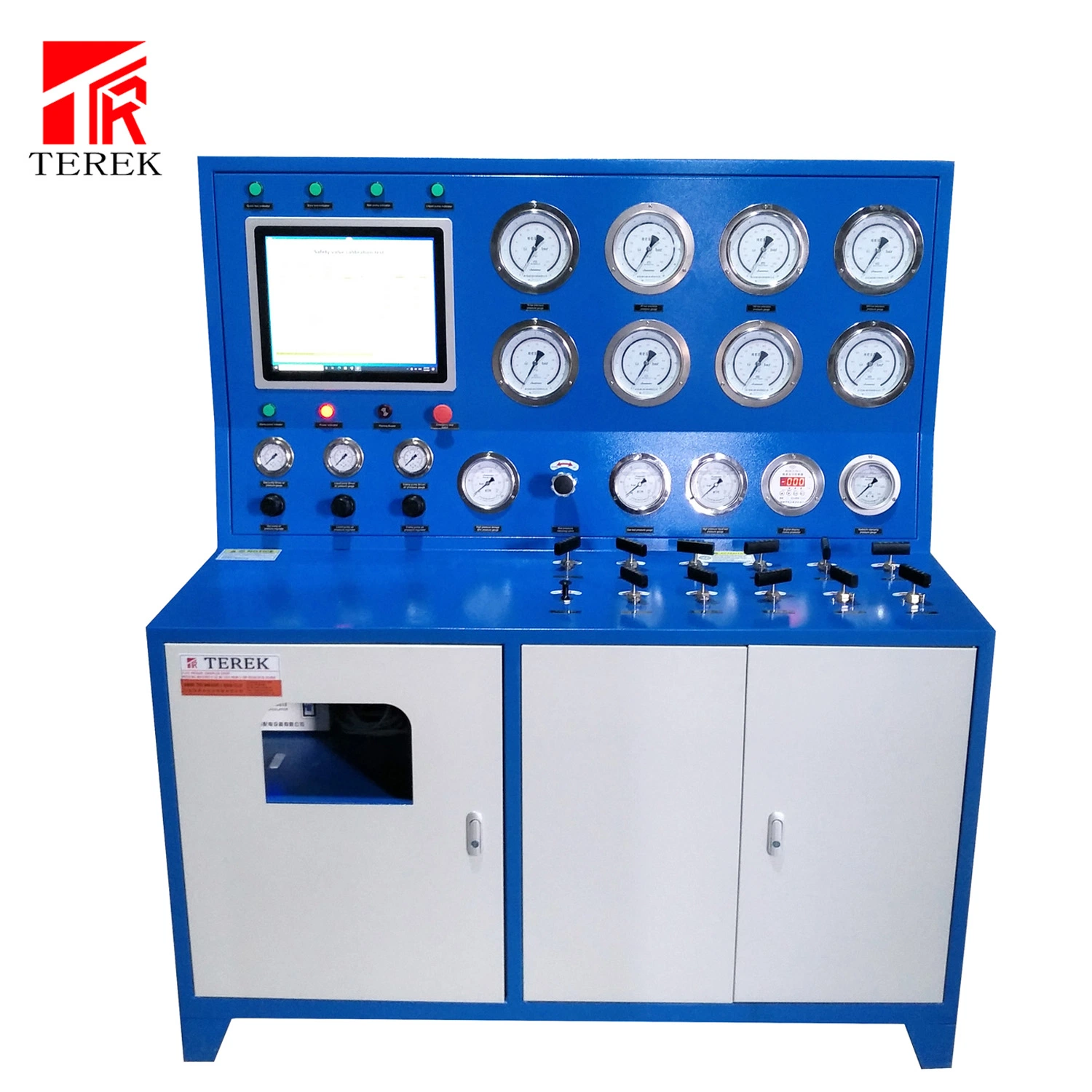 800bar Electrical Control and Output System Computer Type Safety Valve Testing Equipment Pressure Safety Valve Test Bench