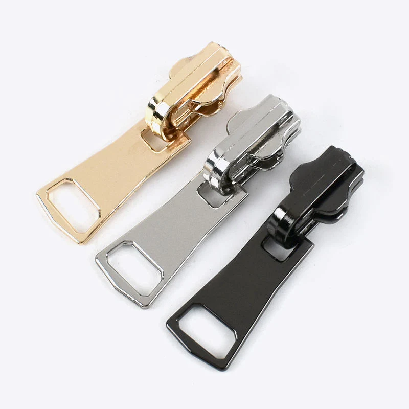 at-Ky715 5# 8# Zipper Hardware Accessories Rotary Double-Sided Sliders Metal Slider