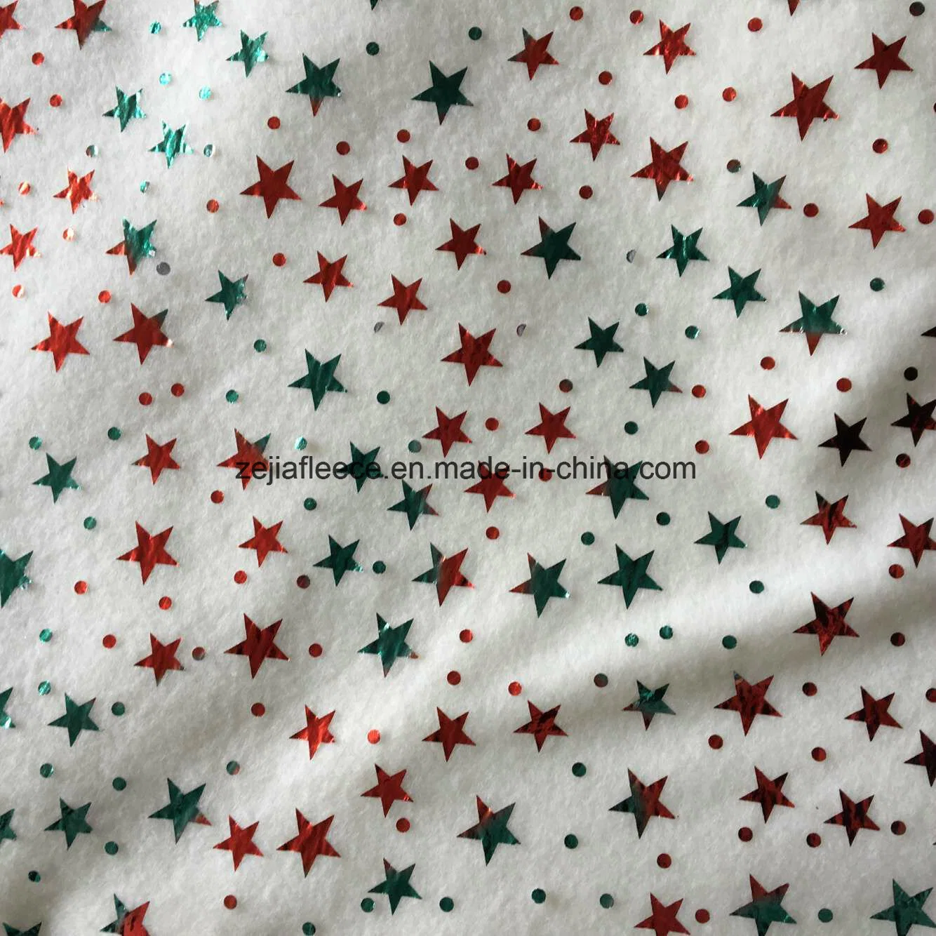 Colorful Hot Stamping Polar Fleece