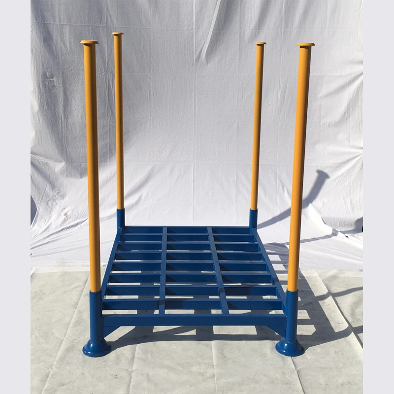 Sale Steel Stacking Collapsible Movable Pipe Plate Post Pallet Industrial Storage Rack