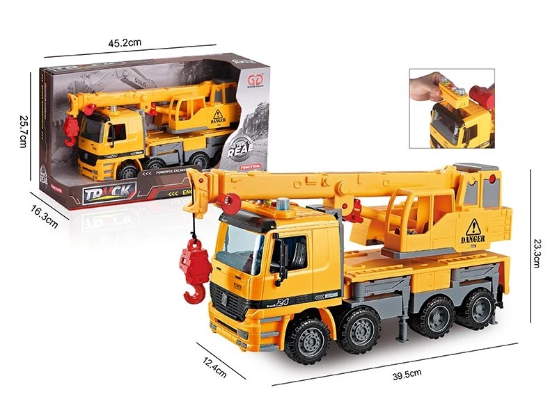 Construction véhicule voitures jouets plastique grue camion friction camion jouet