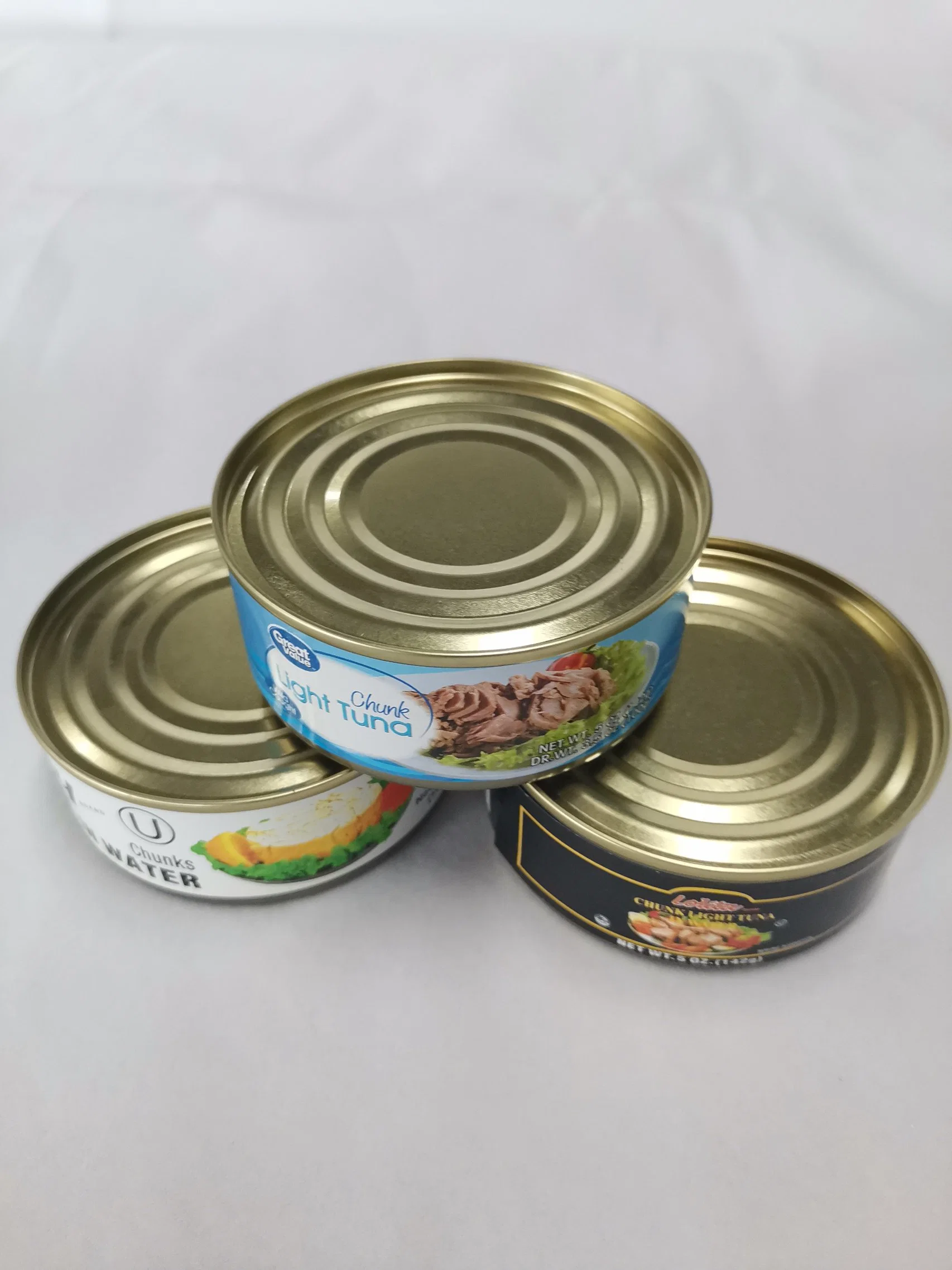 Fresh Fish Seafood Food Chunk Canned Skipjack Tuna in Brine