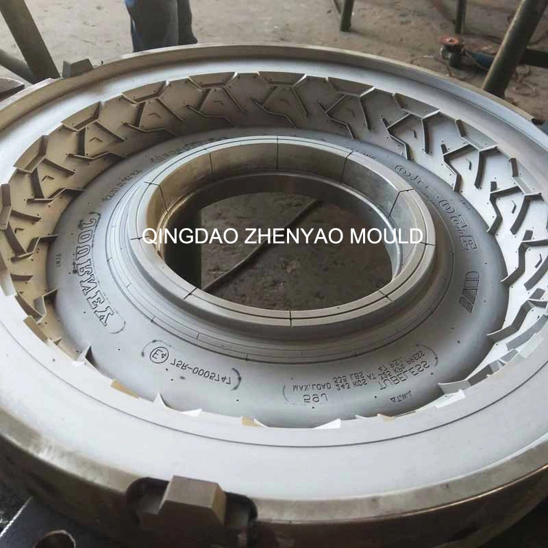 Motorcycle Rubber Molds Forging Tyre Mould 3.50-10 Rubber Mould