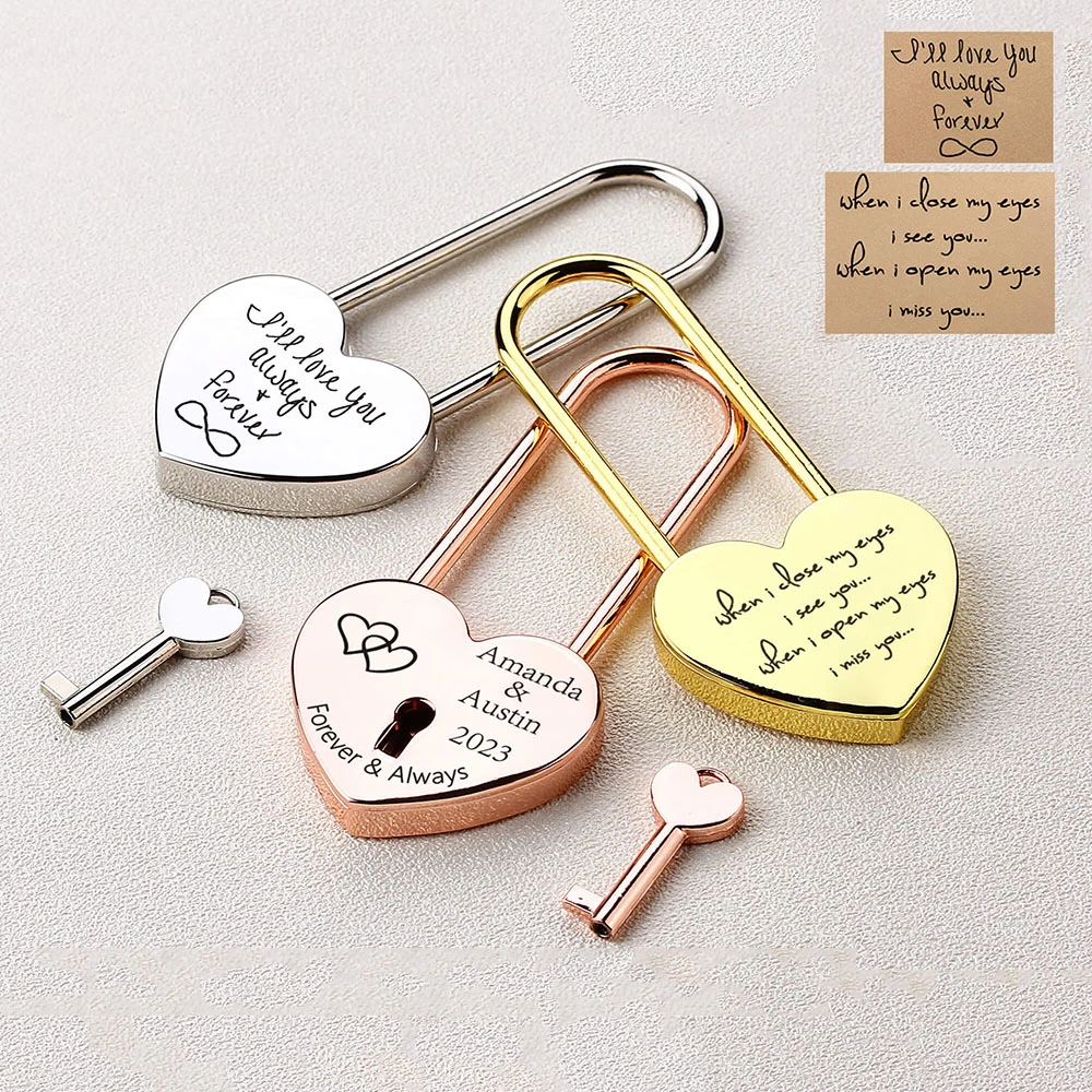 Custom Logo Wholesale/Supplier Dropshipping Promotional Gift Items Personalized Love Padlock