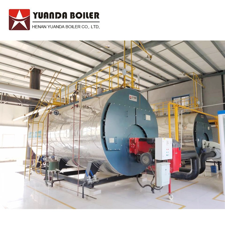 Crude Oil Refining Steam Boiler 4500 Kg H