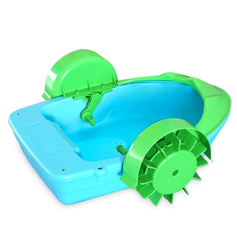 Adult Aqua Pool Toy Kids Plastic Paddle Boat with Hand