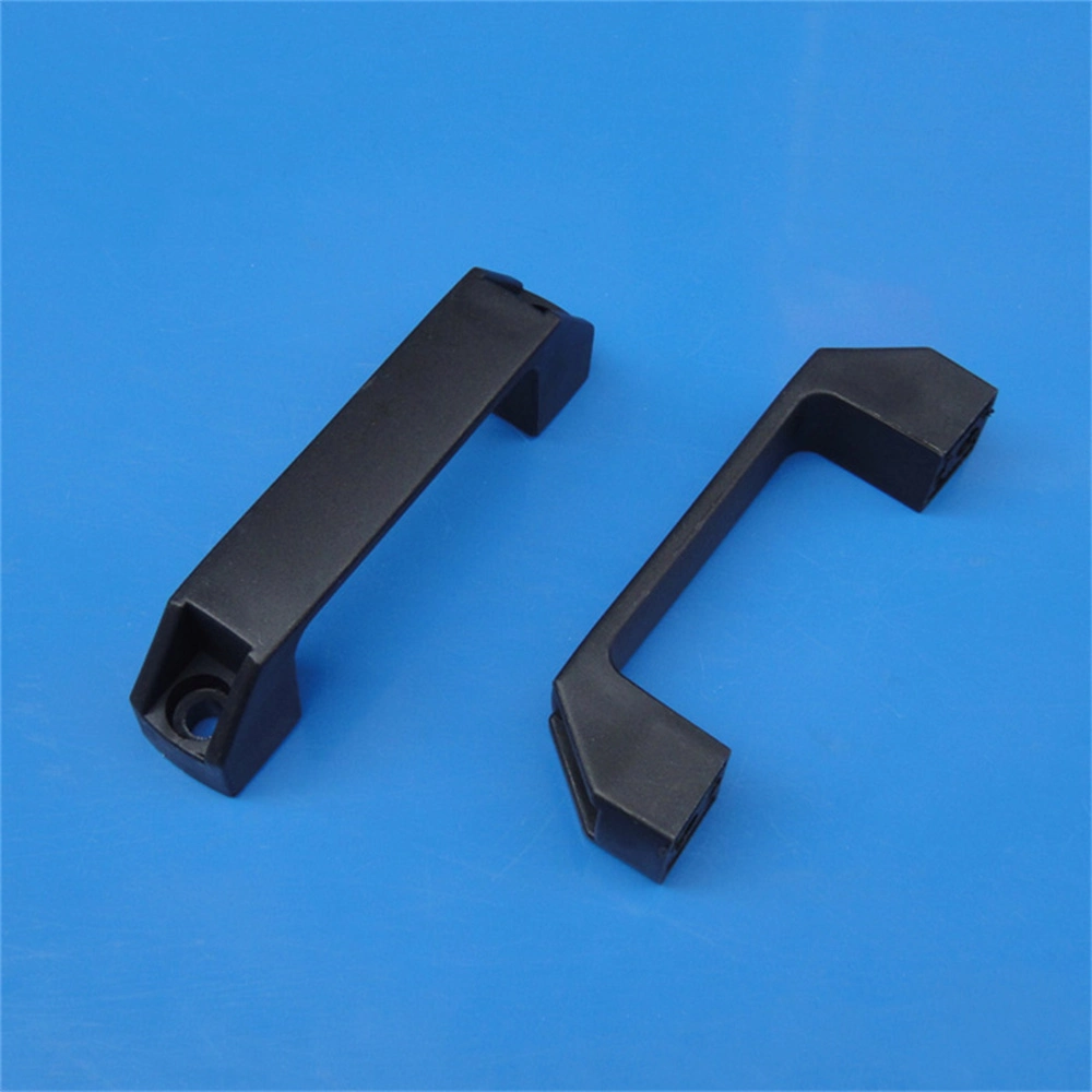 T Slot Door Handle with Nylon, L=90/120/180 Mm Black Color