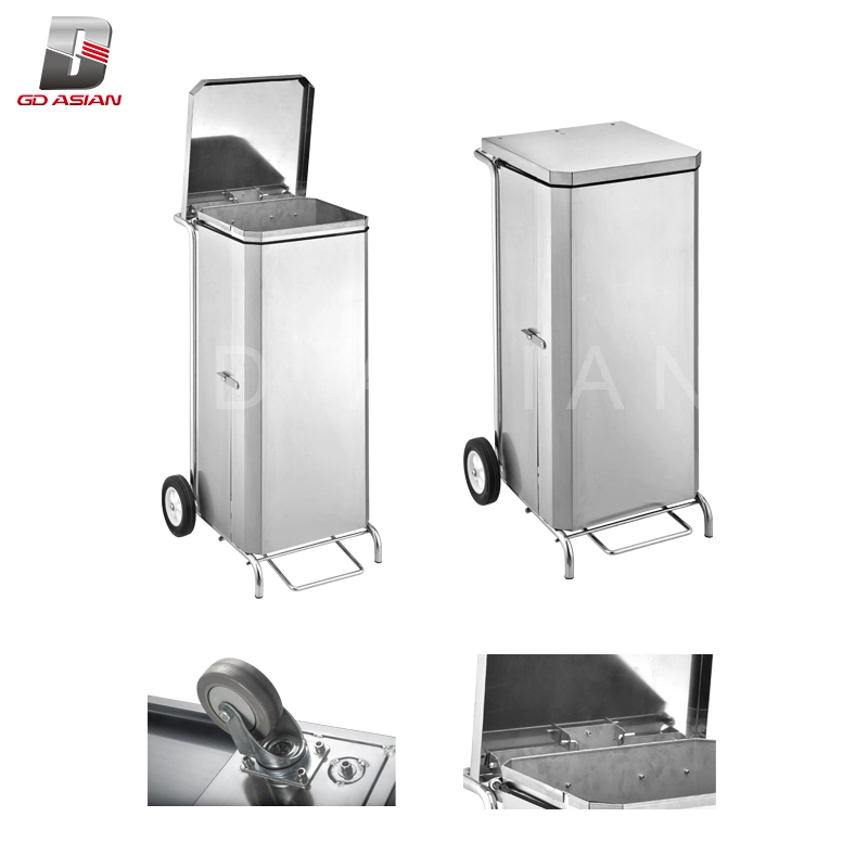 Stainless Steel Waste Bin GB100-of for Commercial Kitchen