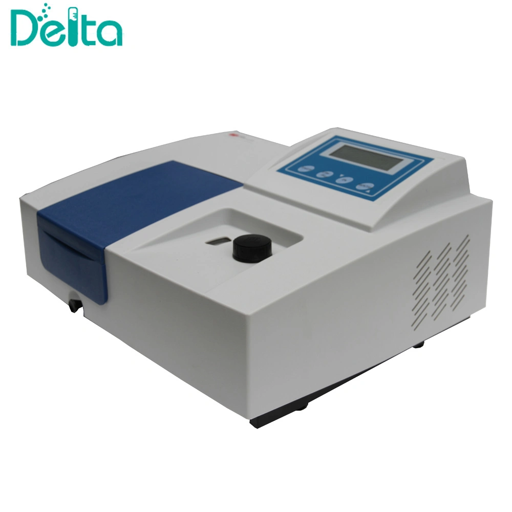 Spectrophotomètre UV-Visible à simple faisceau bon marché avec le meilleur prix.