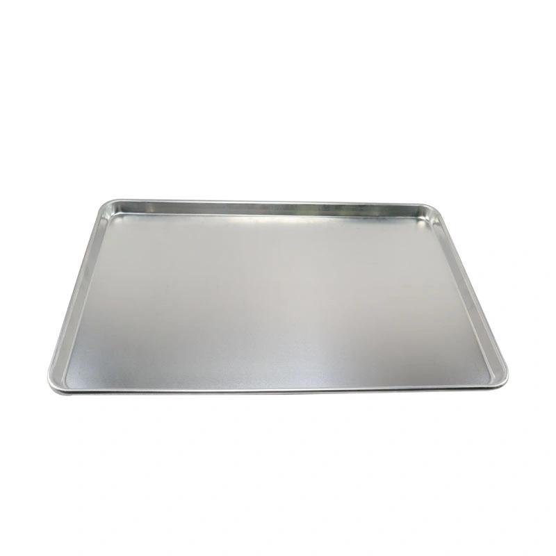 Silver Color 26inch Round Sides Aluminum Baking Tray