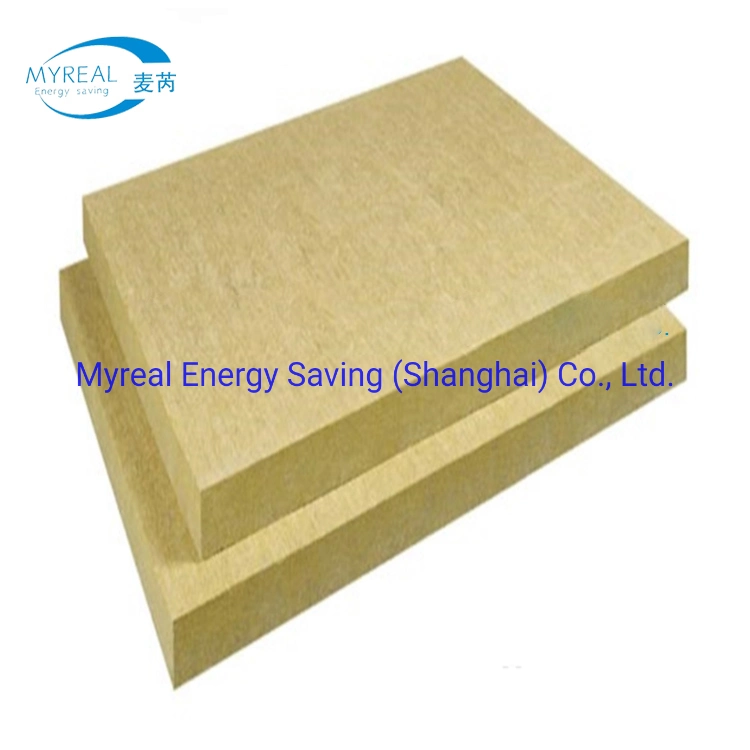 China Mineral Rock Wool Ceiling Thermal Insulation Board