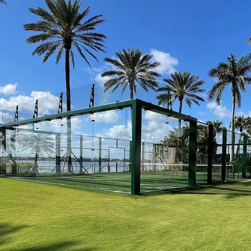 2022 Hot Sale Padel Tennis Court Panoramic Sport Paddle Tennis Court Factory Price