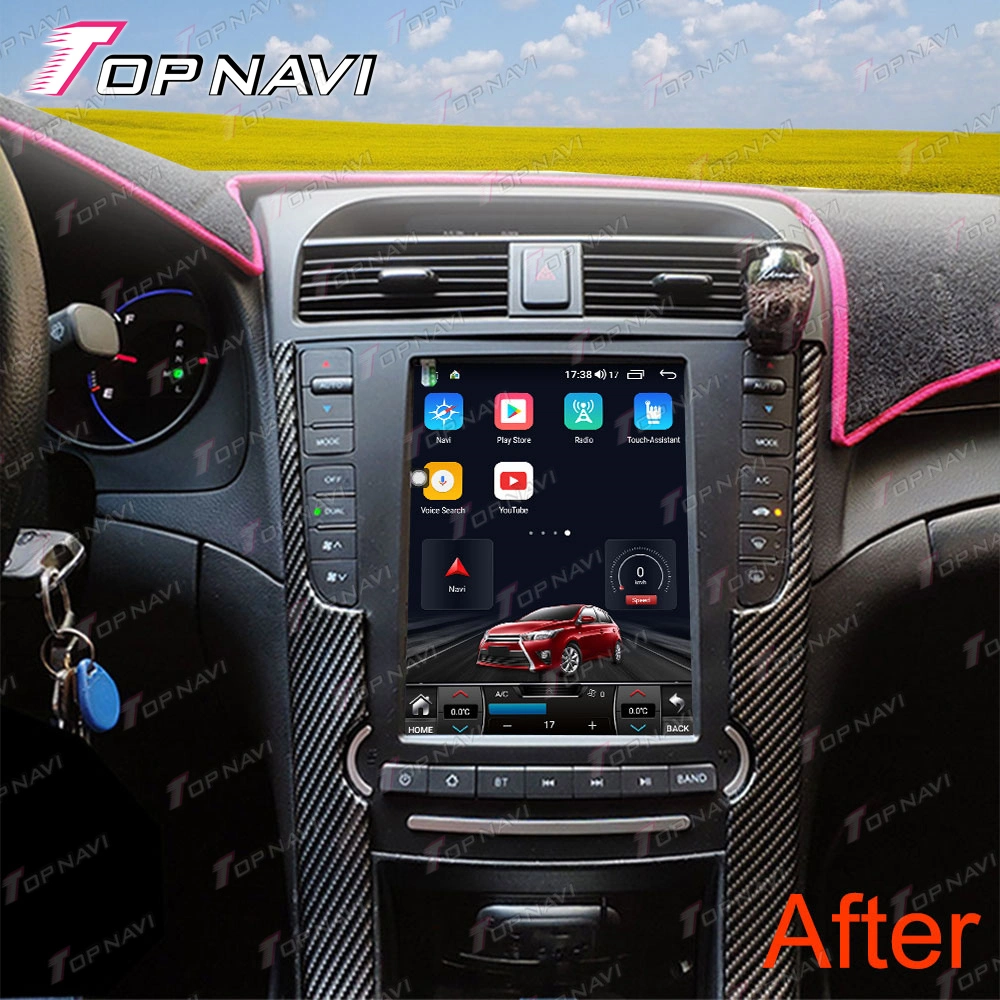 Tesla Bildschirm Android Auto Car Radio für Acura TL 2004 - 2008 Multimedia Video Player GPS Navigation