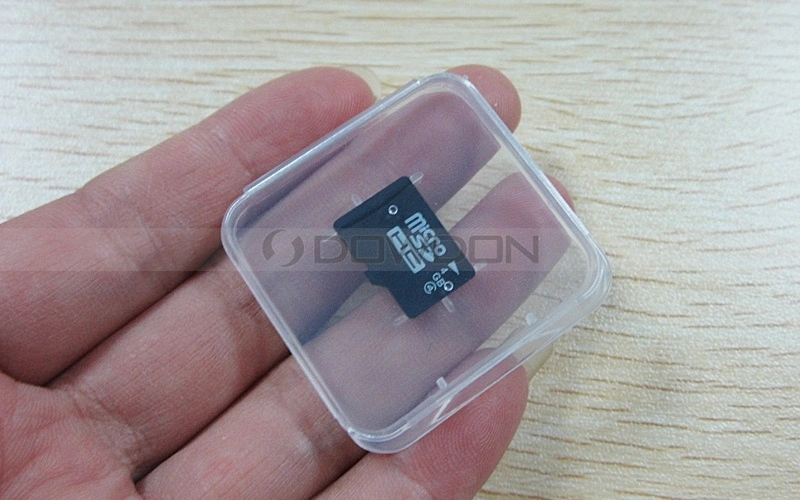 0.6 Cm Super Thin Plastic Memory Card Case for TF Micro SD Card