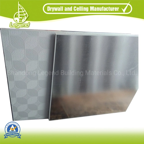 Hot Selling Ceiling Panel PVC Gypsum Board Suspended Ceiling Gypsum Tile Ceiling Classic