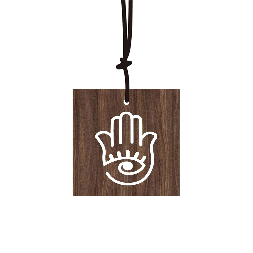 Innovative Car Airfreshner Wood Long Lasting Customize Car Freshener Perfume Card