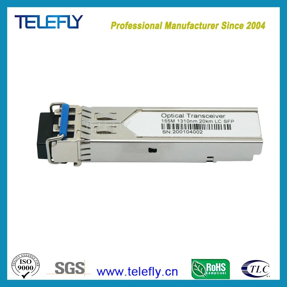 20km 155m LC SFP Transceiver Factory Optic Transceiver Price