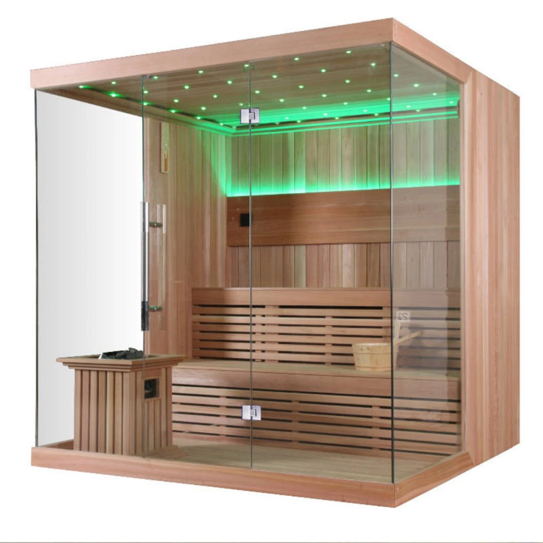 Qian Yan cabina de ducha independiente China combinado Sauna y.. Baño de vapor Fabricante OEM personalizado Diamond Bandeja forma Smart Sauna Y baño de vapor