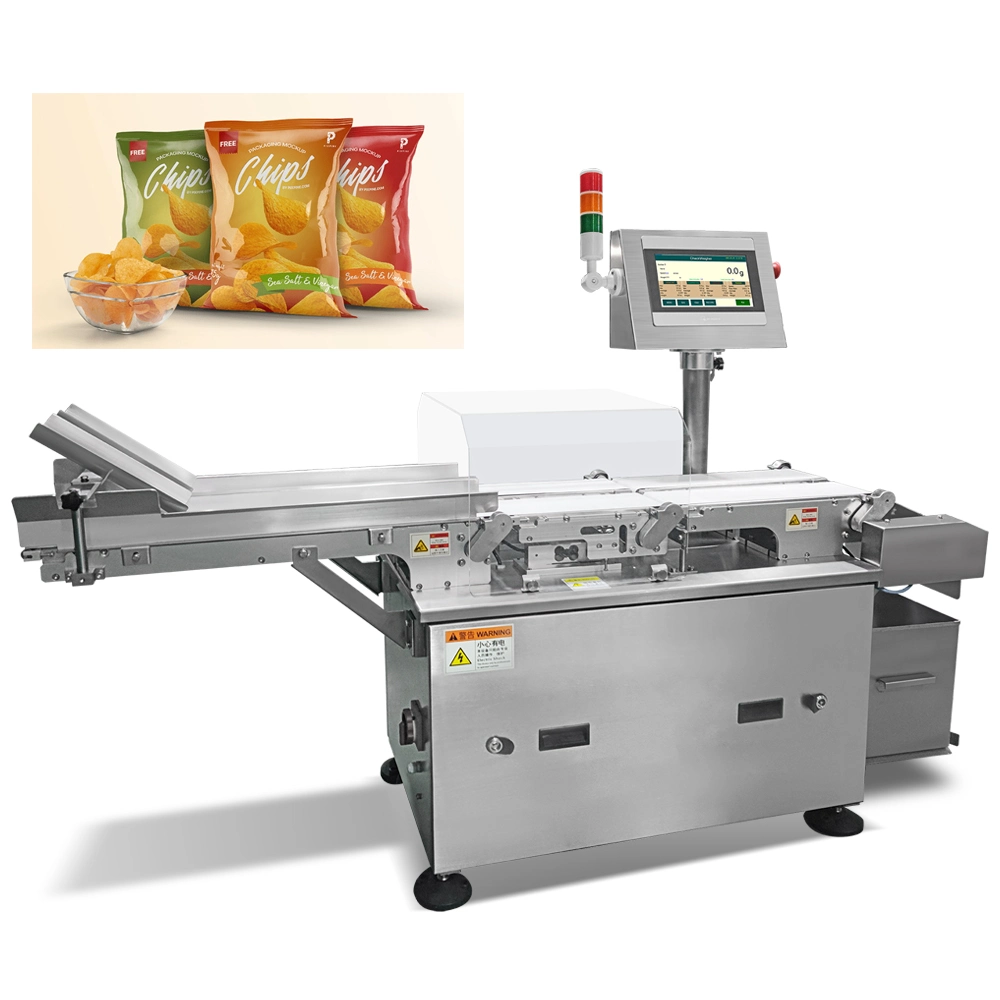 Tt-Cwd01 Industrial Conveyor Dual Channel Checkweigher for Food Price for Sale