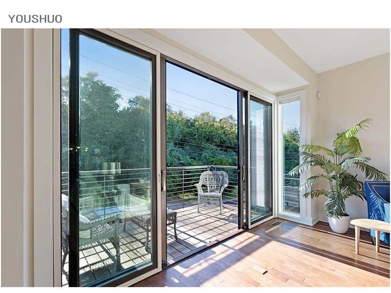 Australian Standard Glass Windows and Doors Manufacturer Plastic Sliding Doors for Balcony