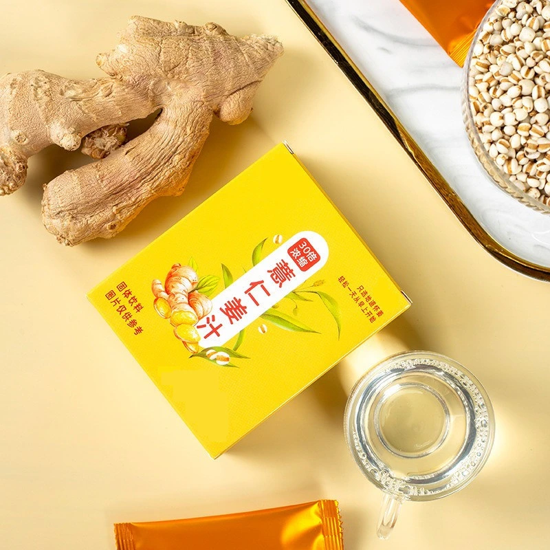Chinese Herbs Health Care Food Powder Coix Seed Ginger Tea