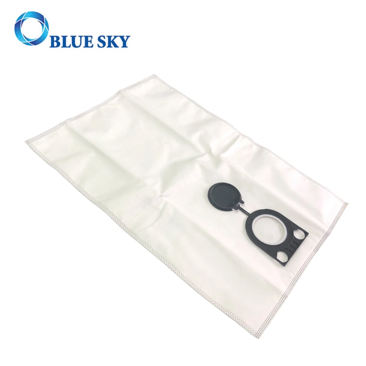 White Non-Woven Filter Dust Bags for Boschs Gas25 Vacuum Cleaners