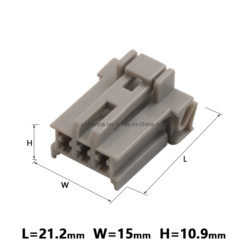 Em Style Japanese Electrical Harness Wiring Connector 3 Pin Male Sumitomo HD 090 Non-Sealed 6098-0242 6098-0241