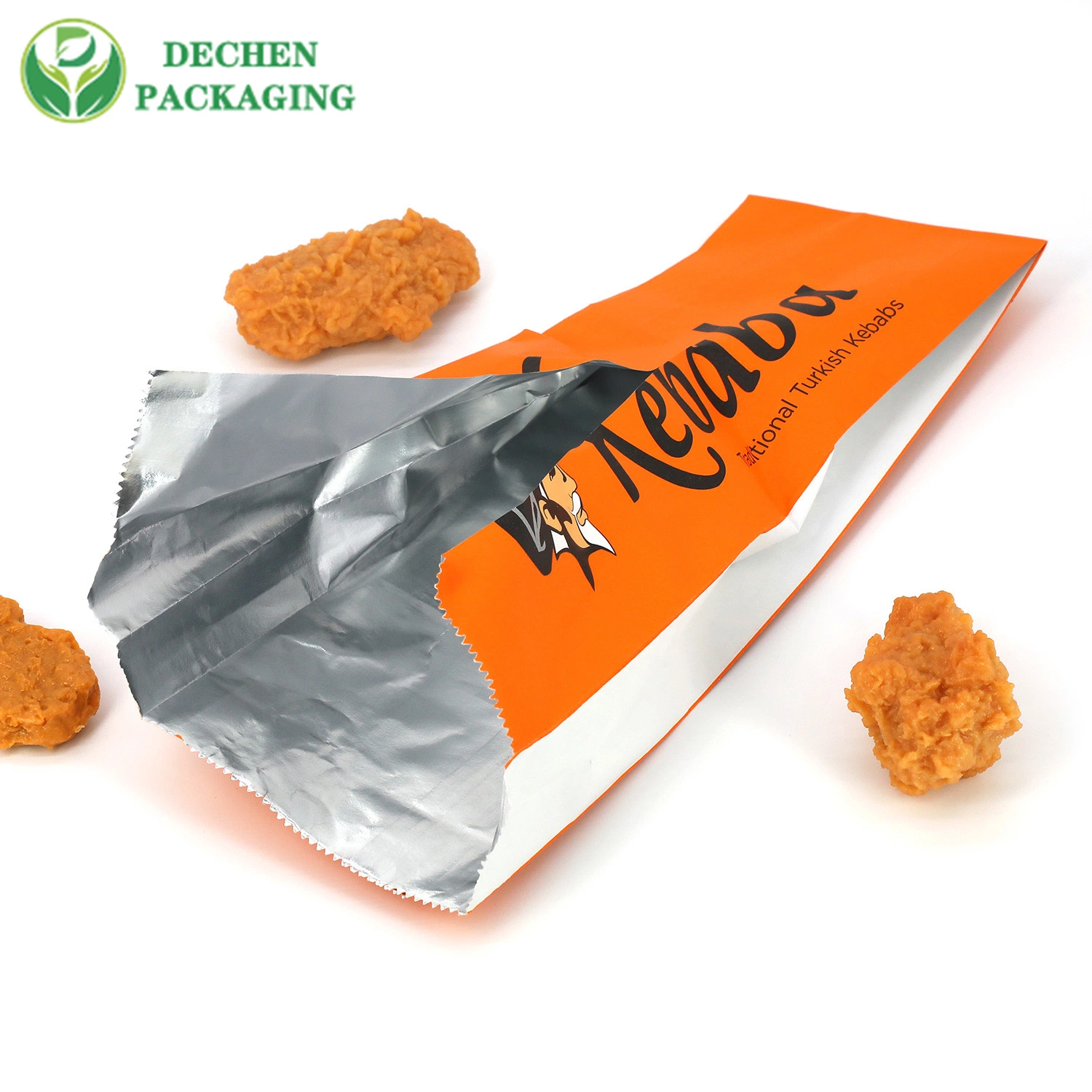 Paper Aluminum Foil Bag Printed Bags for Packaging Chicken