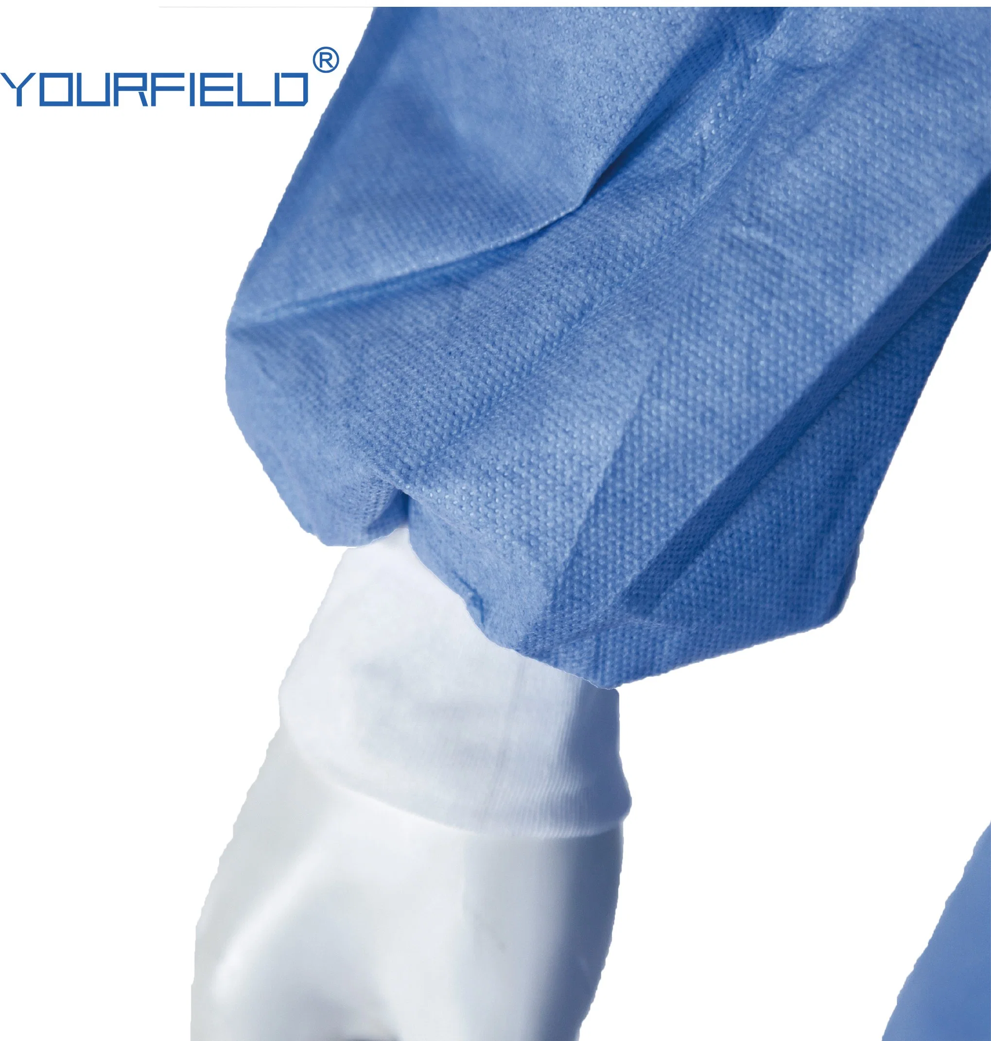 Level 2 Nonwoven Disposable Isolation Gown with Cuff