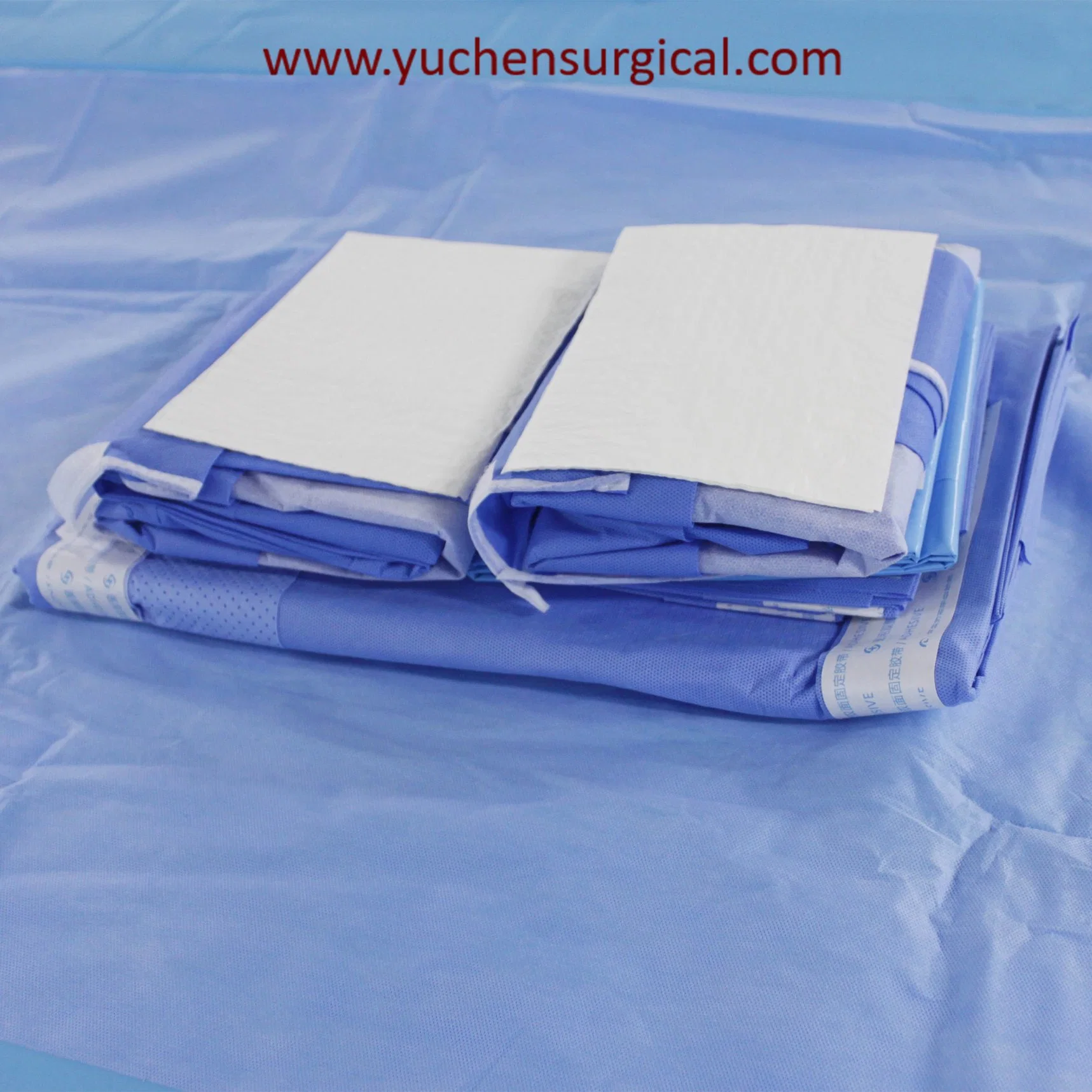 Emballage pour drape universel stérile pour chirurgie générale à usage hospitalier