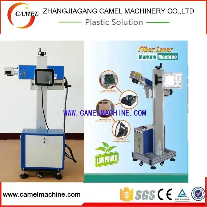 Fiber Laser Printer for PVC Pipe PE Cable Profile Laser Marking Machine