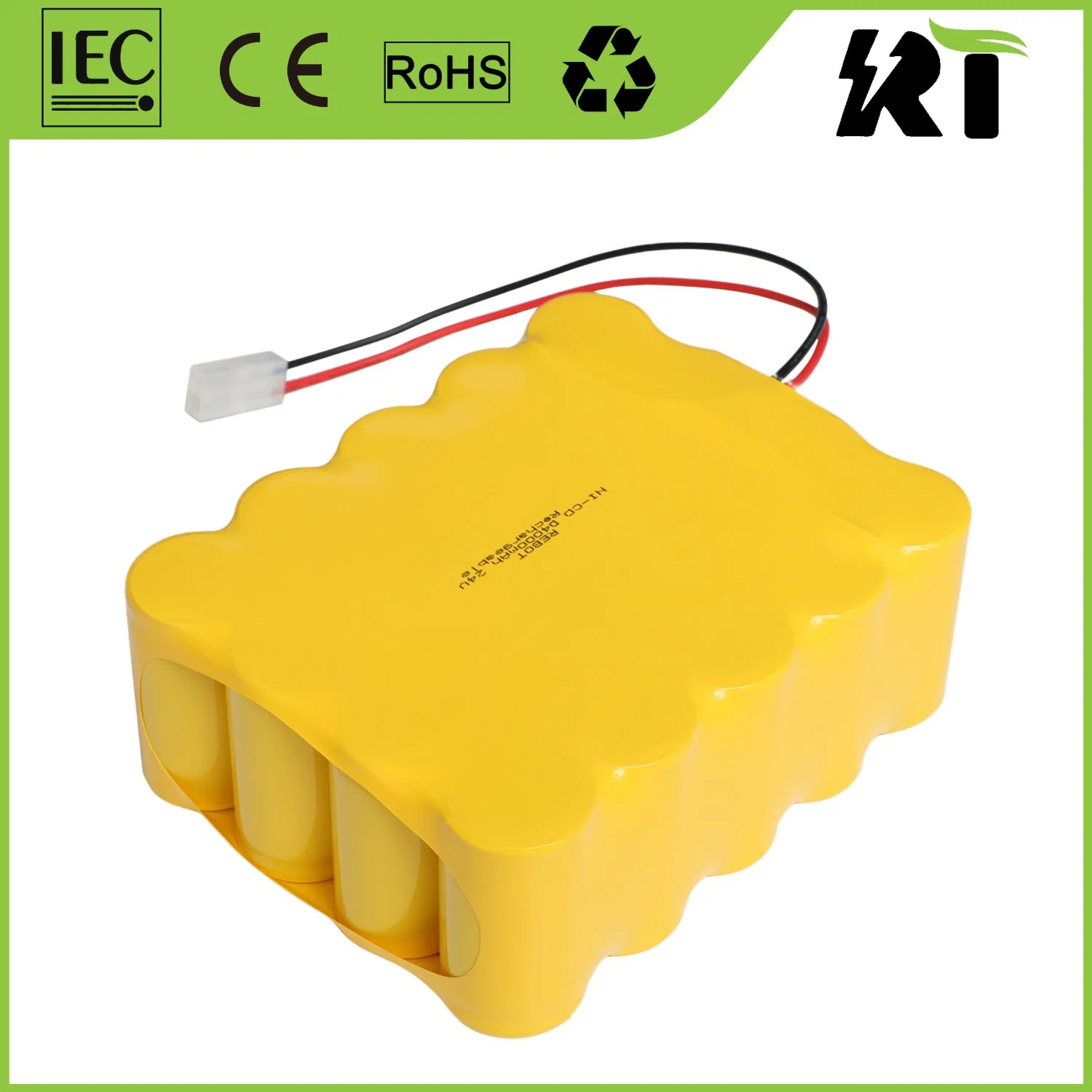 Rt 1.2V 8ah NiCd Rechargeable Storage Battery Pack Nickel Cadmium Battery/ NiCd Battery for Elevator