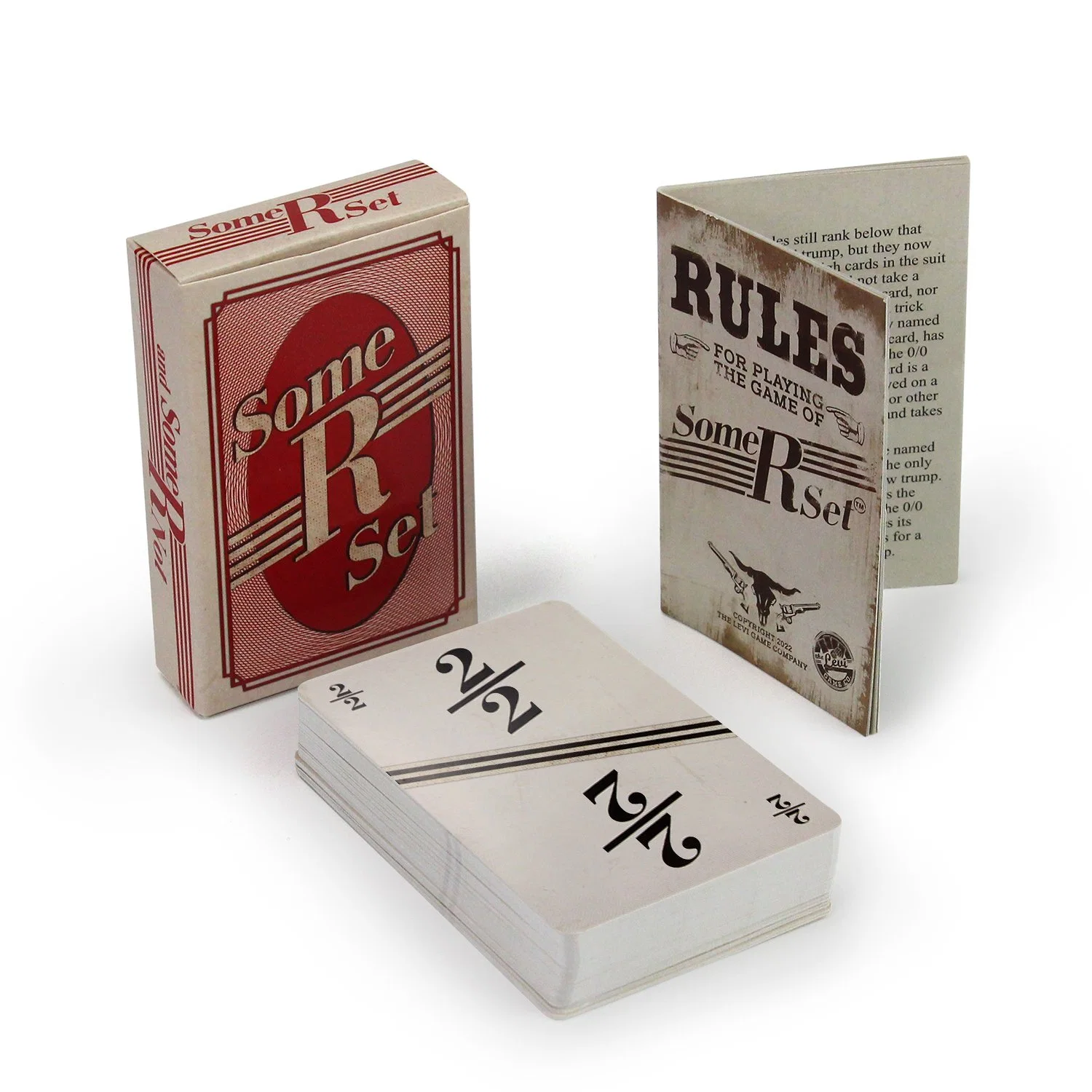 Logotipo de fábrica Caja impresa con color normal 54cards Tarjetas de juego