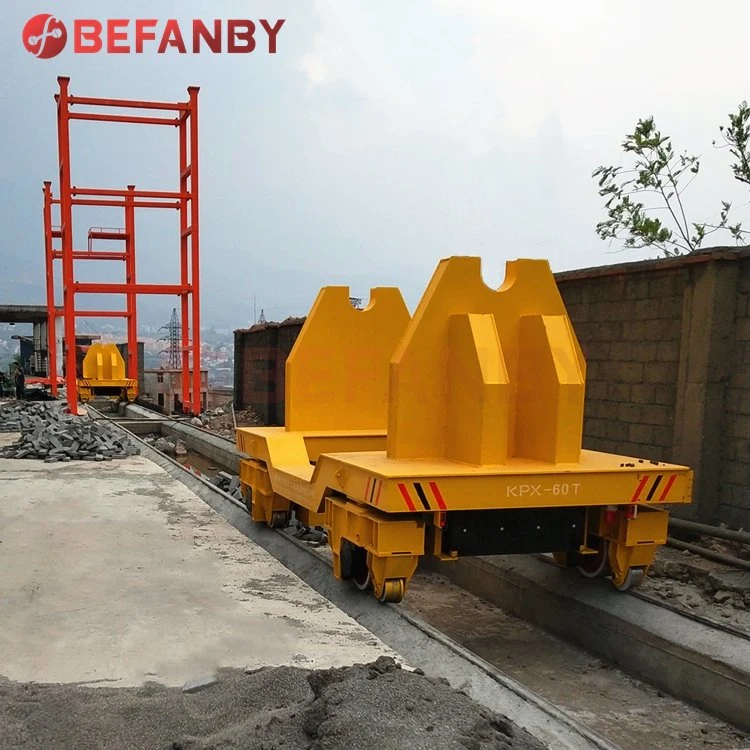 Foundry Plant Heavy Load Ladle Handling Cart for Transfer Cargo