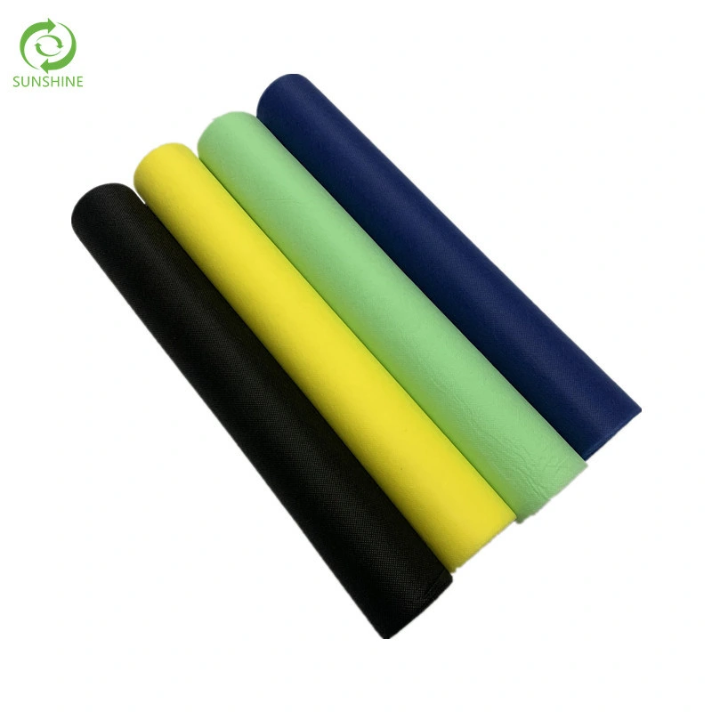 Cores de PP Spunbond Nonwoven Fabric Pequeno Comprimento do rolo