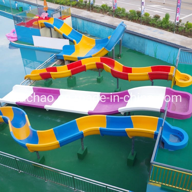 Water Amusement Park Fiberglass Swimming Pool Slides