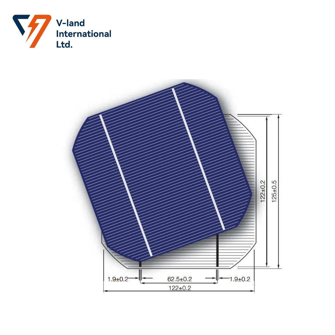 Well Performance Soalr Pwoer Energy Photovoltaic Monocrystalline Solar Cell