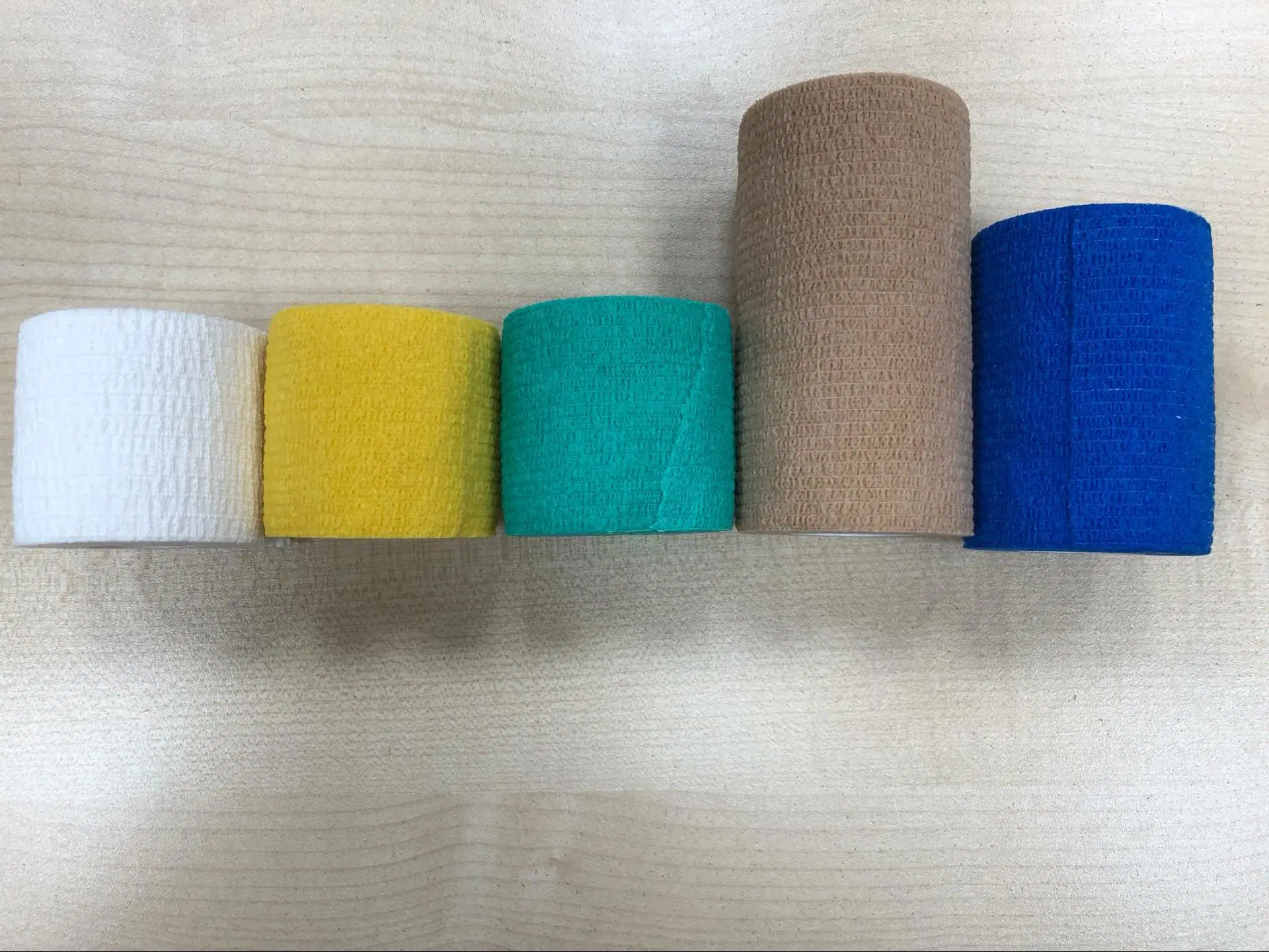 Colorful Medical Sport Self-Adhesive Cohesive Bandage