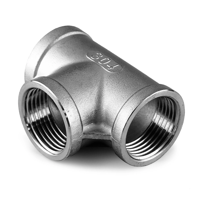 Wenzhou Manufacturer Stainless Steel Pipe Fittings Hardware Connector Cap, Plug, Elbow, Tee, Reducer, Nipple with Cap