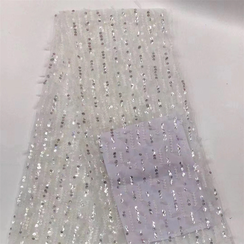 Customize Transparent Embroidery Mesh Fabric Lace