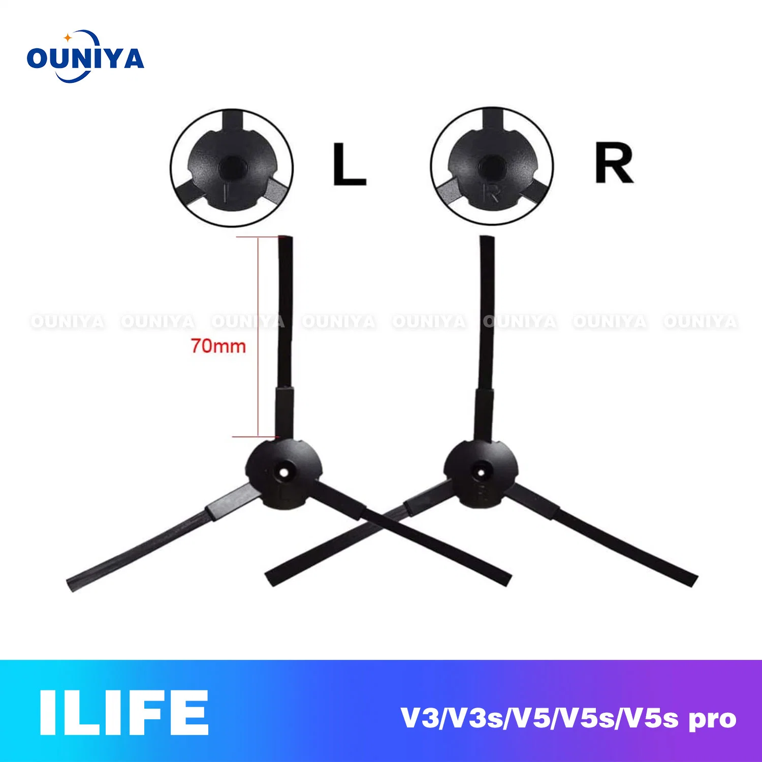 Ilife V3s Roboter Weeping Roboter Reiniger Staubsauger Ersatzteile