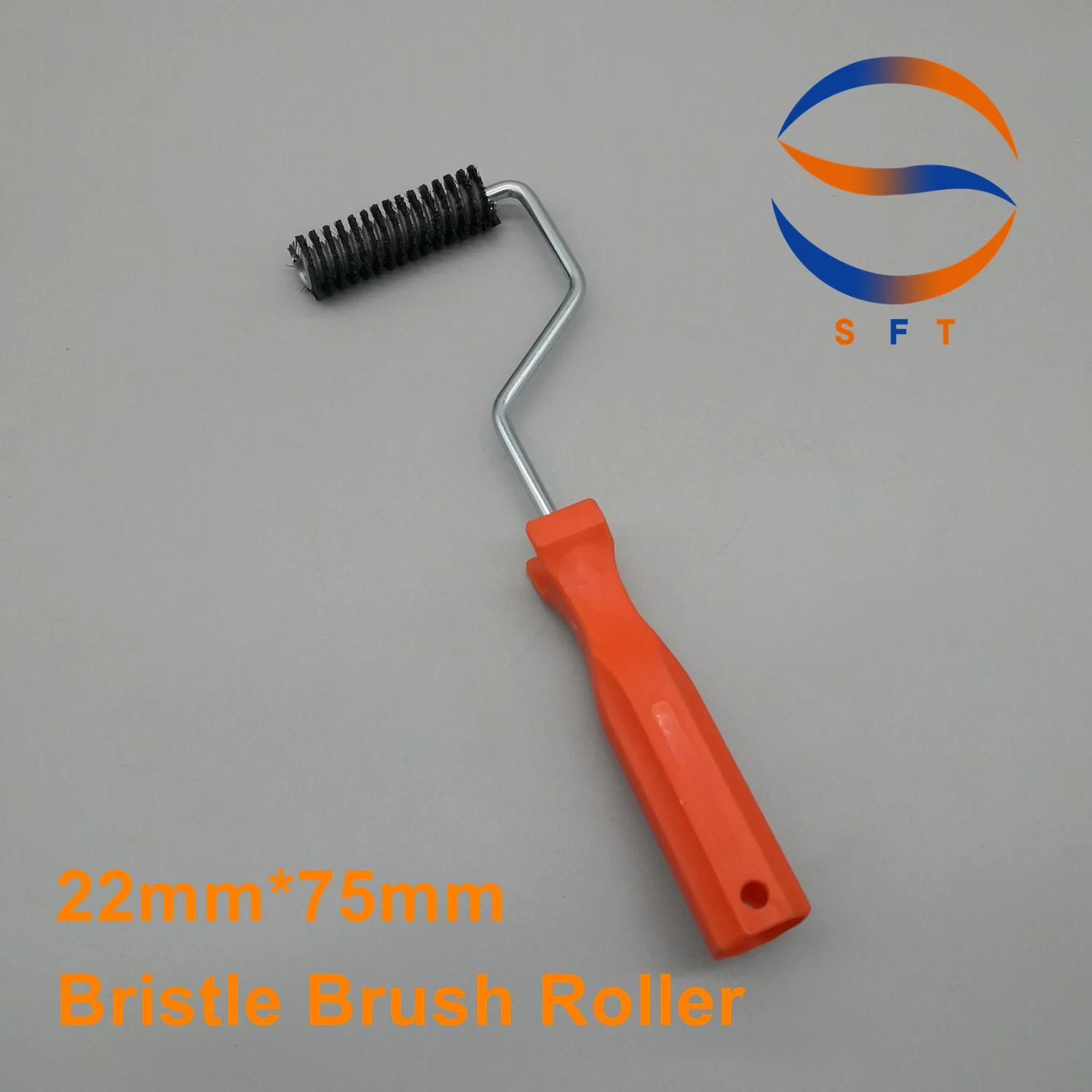 22mm Bristle Brush Rollers with Pure Pig Hair for Laminating