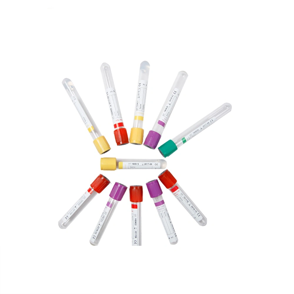 Disposable Medical Clot Gel&Clot EDTA ESR PT Glucose Heparin Vacuum Blood Collection Tubes