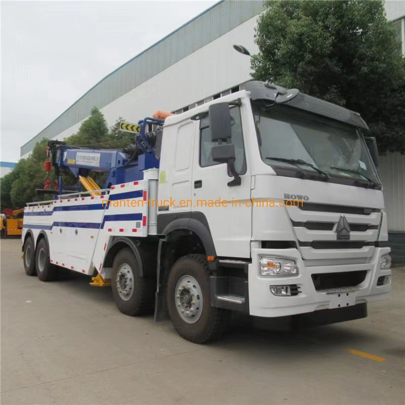 Sinotruk Heavy Duty Tow Truck Towing 80 Tons 100tons Full Loaded Vehicle