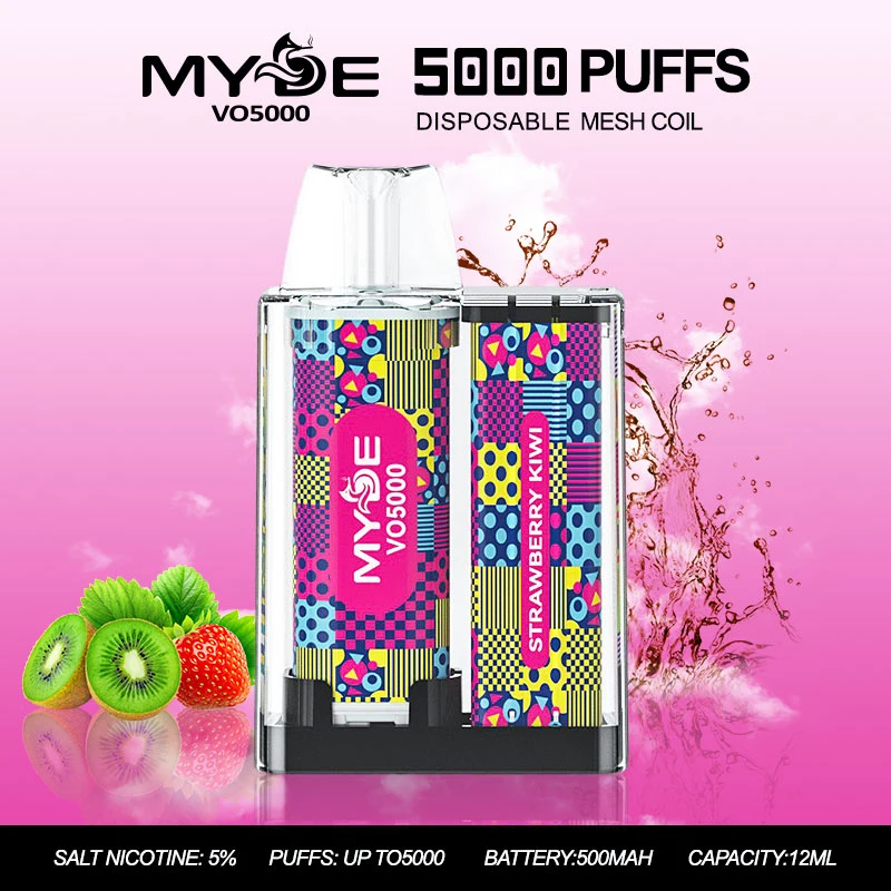 Electronic Cigarette Original Factory Disposable/Chargeable Vape Pod New Inventions More Flavors 5000 Puff