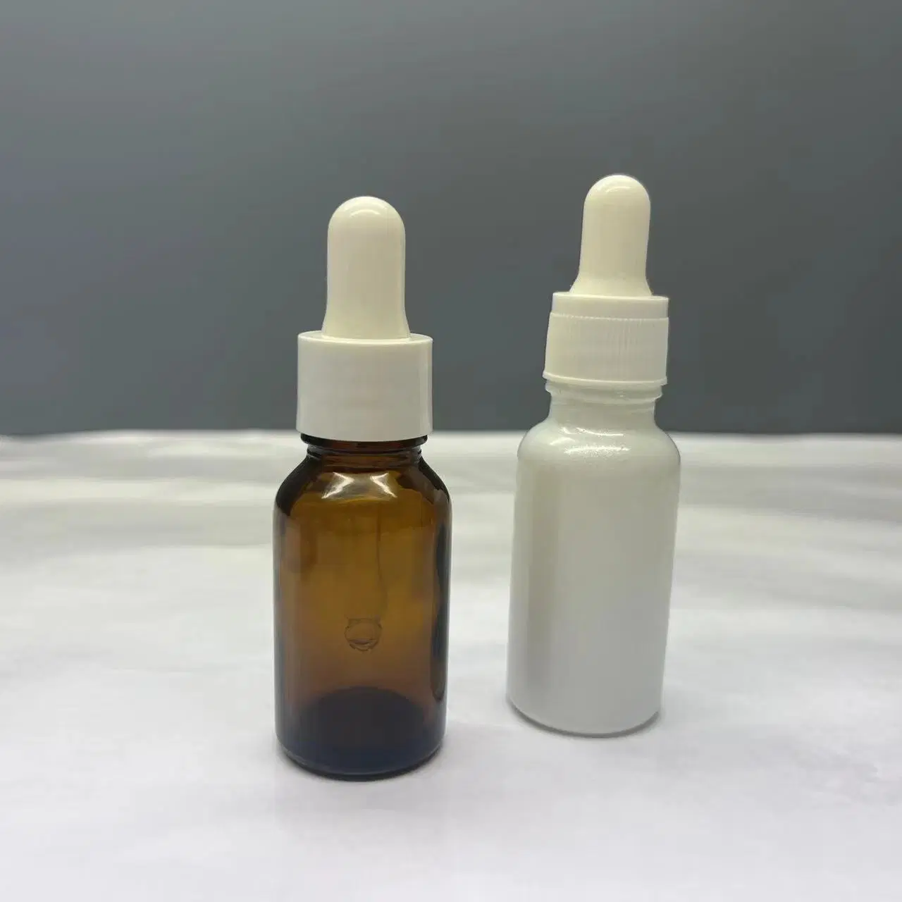 10ml de soro Anti-Acne embalagens de vidro com uma pipeta de grau de vidro Farmacêutica